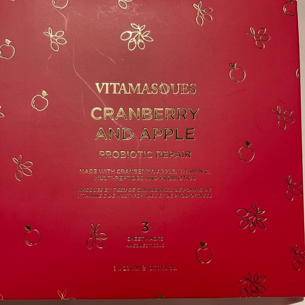 Vitamasoues cranberry and apple probiotic repair 🍎🍎